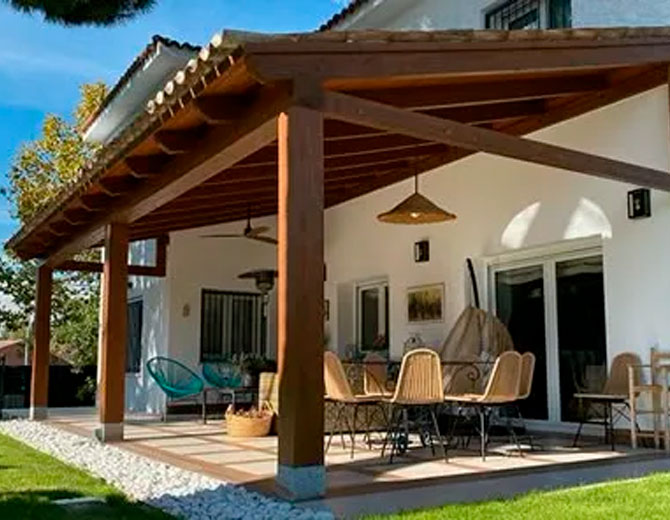 Porches de madera