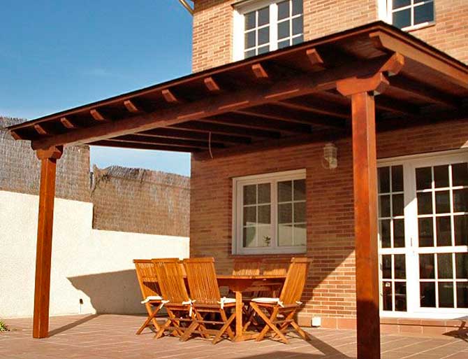 Porches de madera