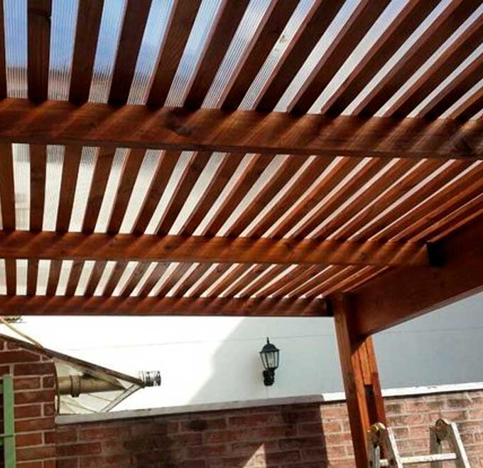 pérgolas de madera